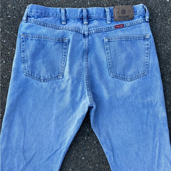 Wrangler Mens Denim Jeans Pants Regular Fit 36x30 - Picture 7 of 7